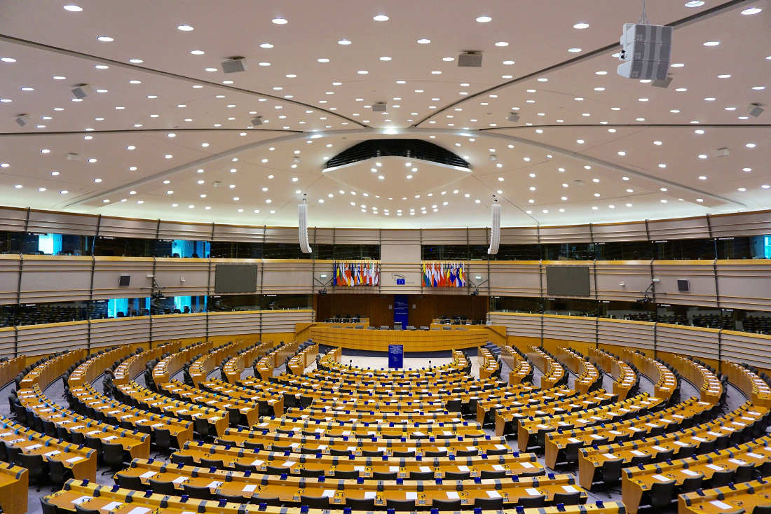 EU Parlament Saal
